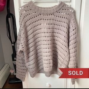 ✨NWT✨ Rhapsody Oversized Knit Sweater